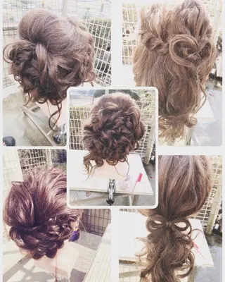 ヘアアレンジ OJIMA YUKAのヘアスタイル