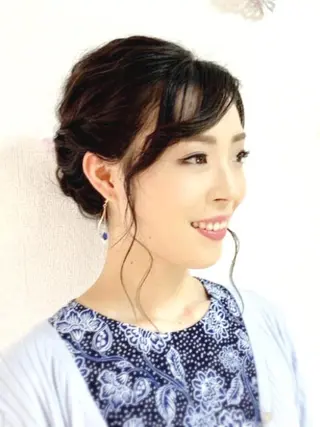 ヘアアレンジ マツエク・マツパ 新宿ヘアセットメイク Asa-mのヘアスタイル