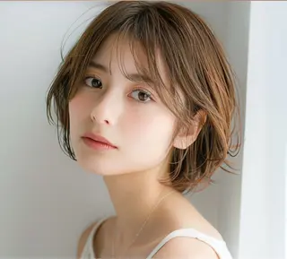 ショート カラー パーマ アートディレクター のぐちのヘアスタイル