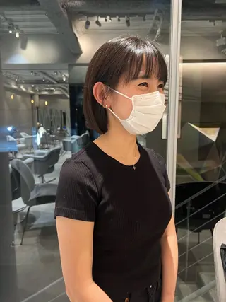 ショート 似合わせボブ/ 大人ボブ🩵しおのヘアスタイル