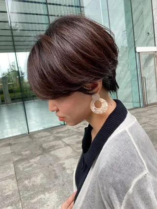 ショート カラー ヘアアレンジ 【代表】 たき〜のヘアスタイル