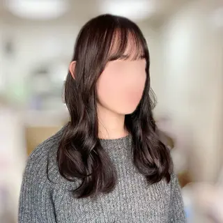 ロング カラー 🥣 hashi 🛋️のヘアスタイル