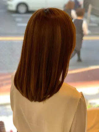 セミロング ヘッドスパニスト YUZURIのヘアスタイル