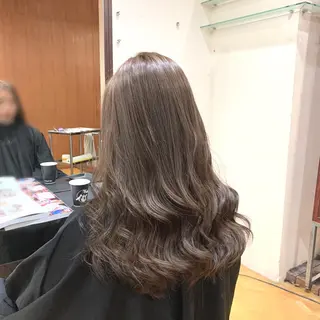 ロング カラー 韓国レイヤーカット★ 小林大樹のヘアスタイル