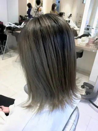 ミディアム カラー 森島 雅之のヘアスタイル