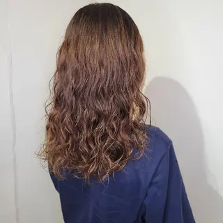 パーマ 🇰🇷透明感×ハイ トーン🌟tomoのヘアスタイル