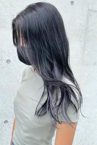 ロング カラー 五十嵐 雄毅のヘアスタイル