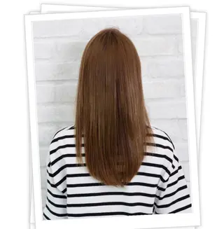 ロング カラー 平田 晃誠のヘアスタイル