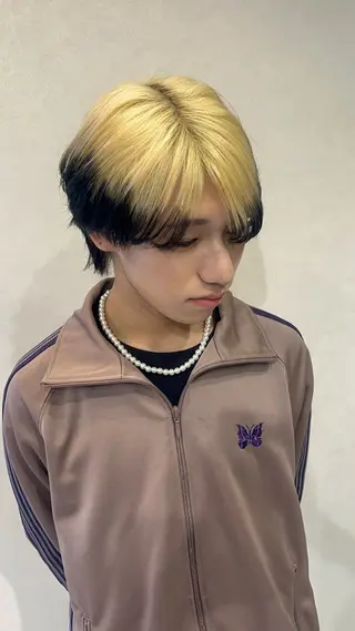 メンズ HONOKA💜女子 ウケメンズ特化心斎橋のヘアスタイル