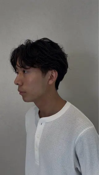 パーマ メンズ 平日モデル価格あり メンズ人気/水橋柊太のヘアスタイル