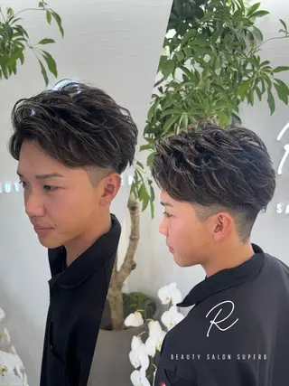 ショート カラー メンズ KAITO メンズ特化美容師のヘアスタイル