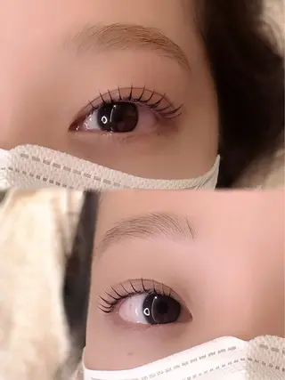 マツエク・マツパ 𝑚𝑖𝑤𝑎 /名駅/透明感カラーのヘアスタイル