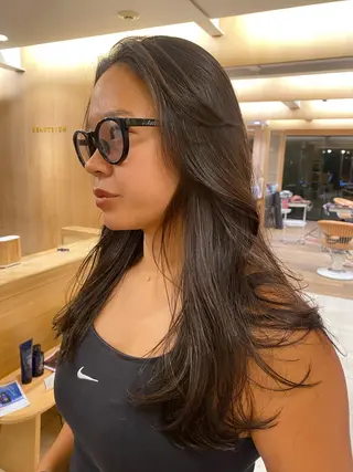 ロング 🌻おおとみはな/ レイヤー/Wカラ🌻のヘアスタイル