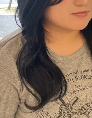 ロング ❤︎韓国レイヤー❤︎ アカリのヘアスタイル