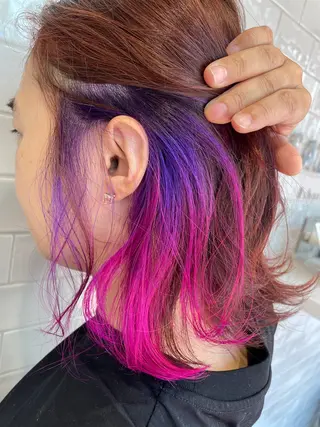 ミディアム 大阪 美容師 林のヘアスタイル