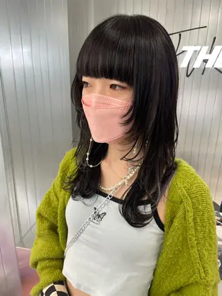セミロング 透明感・トレンドヘア 🫧齋藤拓未🫧のヘアスタイル