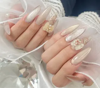 ネイル bijou nails 蓮のネイルデザイン