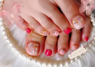 ネイル ラベンダー💖日暮里 ルル💖ネイルのネイルデザイン