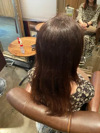 ロング パーマ 髪質改善&縮毛矯正 カット/soyaのヘアスタイル