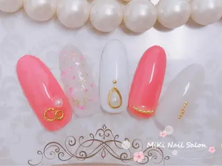ネイル MiKi Nai池袋 長さだし得意のネイルデザイン