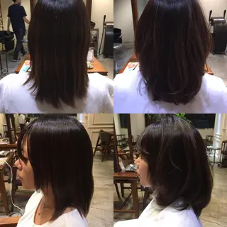 ミディアム ツヤ美髪💐 髪質改善/高山愛来のヘアスタイル
