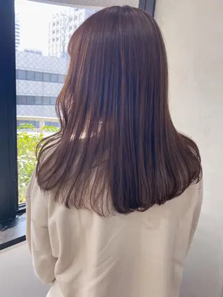 ロング ヘアアレンジ ハイトーンカラー 🩷NANAのヘアスタイル