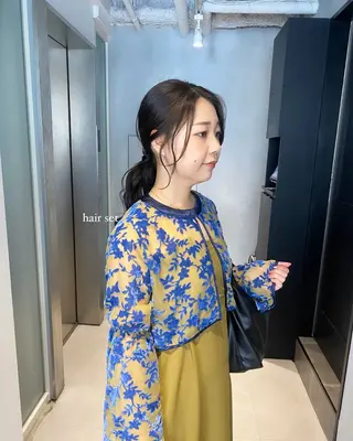 ロング カラー マンツーマン半個室 tamuraのヘアスタイル