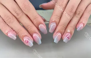 ネイル 神田 ココナッツのネイルデザイン
