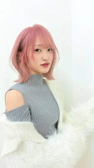 ショート カラー 韓国ヘア/透明感 カラー/KANAのヘアスタイル