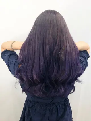 ロング カラー 🌙HIZUKI🌙 ハイトーン 艶髪のヘアスタイル