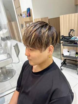 カラー メンズ 💫副店長💫 篠崎 はやとのヘアスタイル
