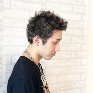 カラー メンズ エースヘアー KENTAのヘアスタイル