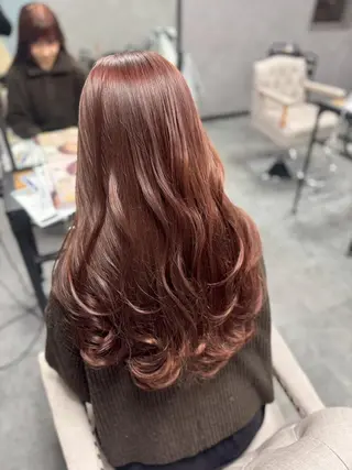 ロング カラー &.TIGRE KUMAMOTOのヘアスタイル