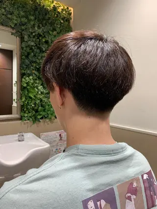 ショート メンズ 羽木 隆徒のヘアスタイル