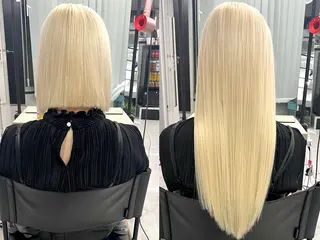 ロング ブリーチ/ハイトーン LOWRL【ロウル】のヘアスタイル