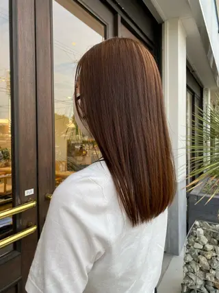 カラー 石田 菜月のヘアスタイル