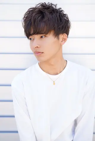 メンズ レイヤーカット特化 💜SARIのヘアスタイル