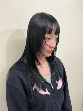 セミロング mao /HUI金山のヘアスタイル