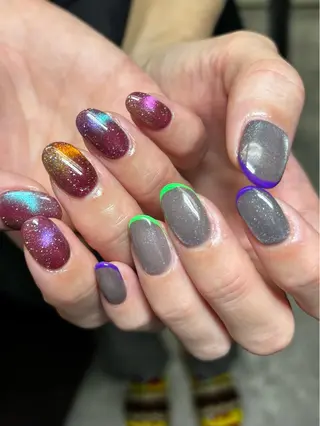 ネイル ニュアンス🥀個性派 MIYU🪅のネイルデザイン