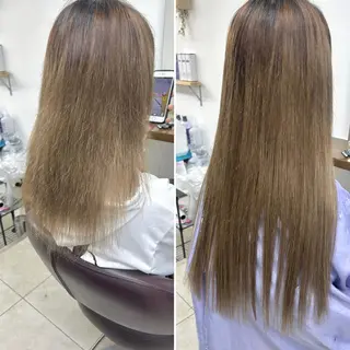ダブルスキルエクステ /羽エクステ白石宇由のヘアスタイル