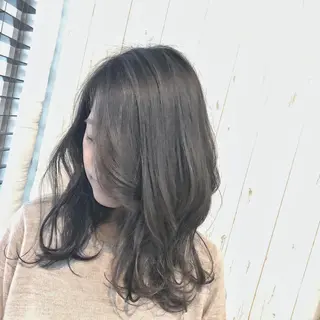セミロング カラー [店長]加地 峻のヘアスタイル