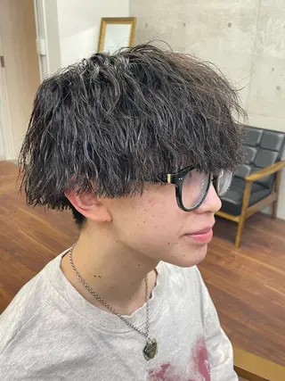 パーマ メンズ RITSUKI横浜 メンズ特化😎のヘアスタイル