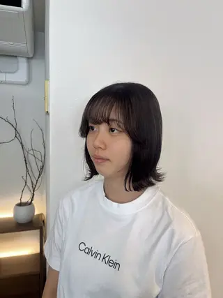 ミディアム _i  hair&eye所属・カラーモデル募集中／ aikoのヘアスタイル