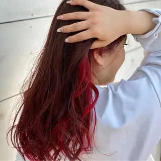 カラー SALOWIN栄 高須大貴のヘアスタイル