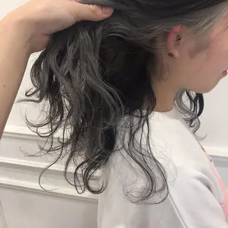 ロング カラー mizuki 韓国 ヘア/髪質改善のヘアスタイル