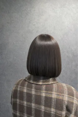 ミディアム 山本 悠理のヘアスタイル