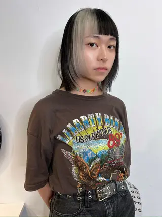 ショート カラー 🧡色落ちまで2度 楽しめる🧡ヨシキのヘアスタイル