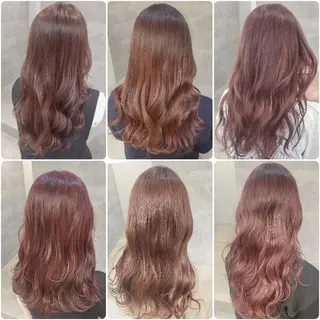 セミロング ミルクティー特化 🌈島内　琢真🌈のヘアスタイル