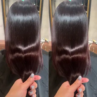 ロング 💎透明感カラー／暗 くしない白髪染め💎のヘアスタイル