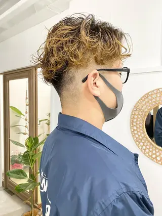 ショート パーマ ヘアアレンジ メンズ ひなの .のその他イメージ